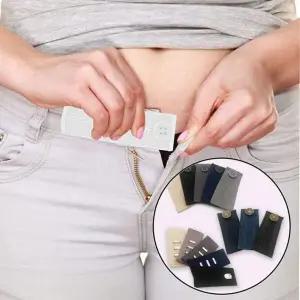 바지 사이즈 조절 허리 늘리기 밴딩 청바지 슬랙스 5P 확장단추