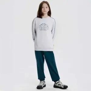 내셔널지오그래픽 키즈 K253UPB910 맨투맨 상하 SET WHITE MELANGE 364167