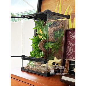 파충류 사육장 유리 소라게 어메이징패드 거북 도마뱀 대형 육지 케이스 양서류 테라리움