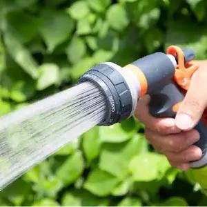 수압 조절 8기능 고압 분사기 세차 베란다 스프레이건 수압조절