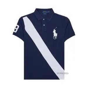 폴로 랄프 로렌 [폴로 랄프로렌] SS25 남성 로고패치 티셔츠 710969620 001 448975