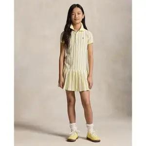 폴로 랄프 로렌 키즈 여아 7-16세 스트라이프 옥스포드 메시 드레스CWPODRSG3D21176700 448721