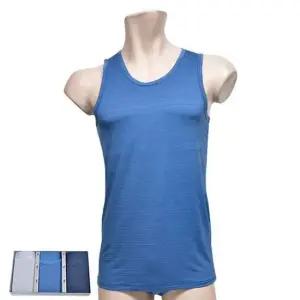 (투바나나) 놀라운 상쾌함 인견 남성 런닝 3매입