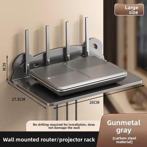 프로젝터 견고 내구성이 뛰어난 금속 브래킷 펀치 프리 벽걸이 스탠드 실내 실외 모니터링 벽 보관