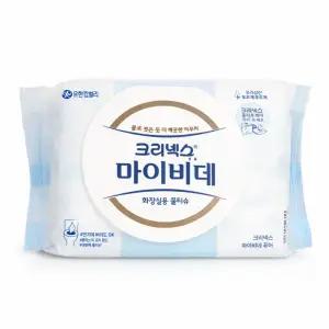 유한킴벌리 크리넥스 마이비데 퓨어 캡 50매x12팩