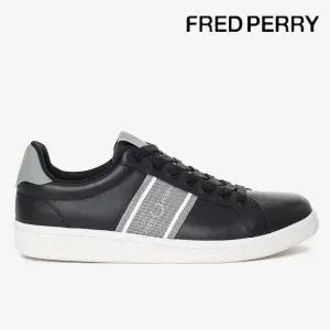 프레드페리 B721 레더그래픽 브랜드 메쉬 FRED PERRY 남성 스니커즈 SFPM23153052202355733