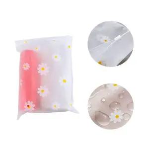 플라워 반투명 지퍼백 22x30