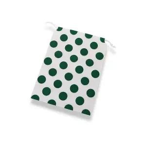 도트 끈 파우치 선물포장 보관 복주머니 방수백 25x18