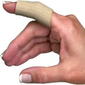 플렌츠 핑거 슬리브 관절염 염증 균열 물집 힘줄염 및 운동 스트레스 지지 압박용 플라스틱 랩 다양한 크기