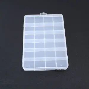 24칸 수납 보관 낚시 바늘 비즈 공방용품 보관 케이스