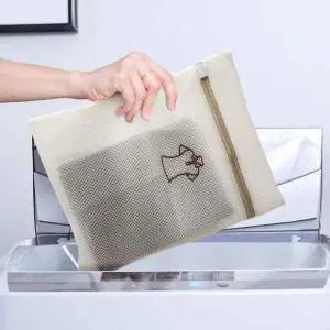 세탁망 빨래망 속옷 아기 이중 자수 M