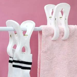 대형 빨래 이중 집게