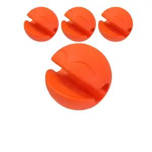 손끼임 사고를 미연에 방지하는 도어 보호쿠션 4입 방문 잡이 핸들용 충돌 현관문패드 소음 예방 안전문