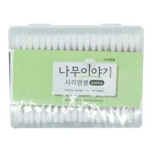 나무이야기 나무스틱사각면봉200EA_7604