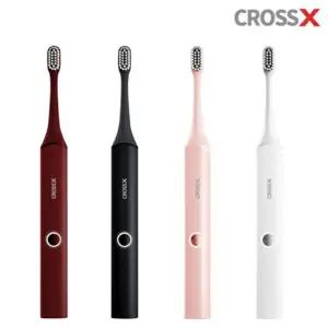 크로스엑스 티플러스 음파전동칫솔 진동 구강세척 관리 치석 치아 치솔