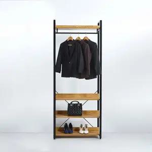 철제 드레스룸 선반행거 800 옷장 행거 선반