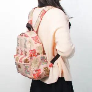 가벼운 생활방수 기저귀 가방 백팩 소형 아기엄마백여성 여자 배낭 캐주얼백 로즈가든