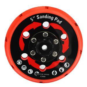 듀얼 액션 폴리셔용 호환 백킹 플레이트 DA 백 거치대 5인치 125mm