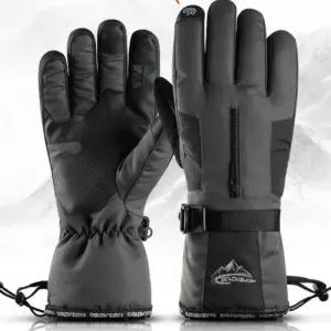 혹한기용 아웃도어 이중 방수 방풍 터치 스키 장갑 방한 겨울 스노보드 기모 보온 스마트폰 오토바이
