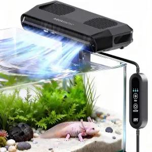 아쿠아리움 팬 초조용한 어항 냉각기 더 강력한 냉각 효과 3-7 F 가장자리 유무에 관계없이 3가지 속도