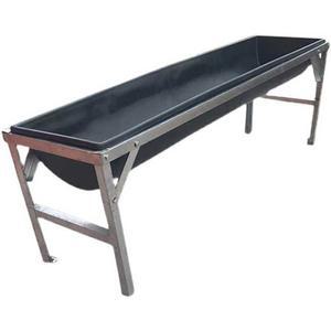 축사 물통 스텐 염소 가축 급수기 급수통 농장 1m 식수대 사계절용