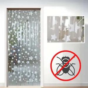 화이트스타 문어발 비닐커튼 PVC 파리문발 업소용 출