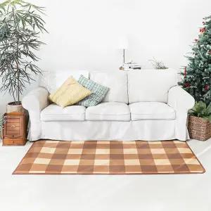 거실 놀이방 바닥 방수 층간 소음 매트 100X200롤 푹신한 대형 PVC 유아 심플한 아기