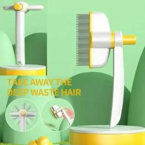 /이룸 360 회전 반려동물 빗 애완동물 브러쉬