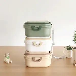 /이룸 반려동물 아웃도어 폴딩 외출 접이식 펫보울