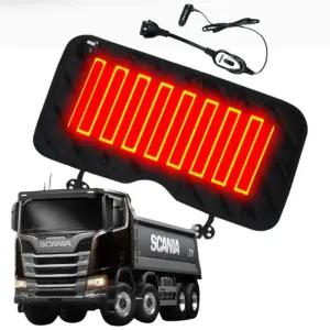 스카니아 트럭 호환 열선시트 자동차 온열매트 조수석 전기방석차량용 화물차 겨울 겨울용