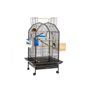 바퀴 달린 새장 연철 사육장 날림장 가정용 새집 놀이터