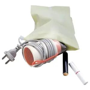 여행용 미니 헤어드라이어 파우치포함 유닉스1727머리기 드라이기 휴대용