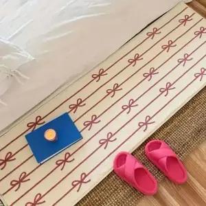 매트 미끄럼 발 리본 신혼 주방 욕실 방지 북유럽발매트