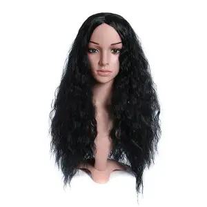 [셀러에이드]롱 히피펌 여성스러운 통가발