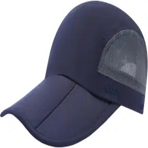 BASDASH 접이식 낚시 야구 모자 UPF 50 방수 야외용 휴대용 챙 여성 남성 하이킹용 조절 가능