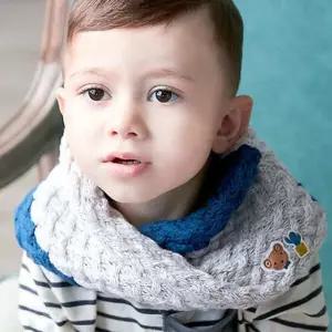 모모프렌즈 넥워머 유아 방한 목도리 니트 머플러 어린이 퍼목도리 털목도리 키즈