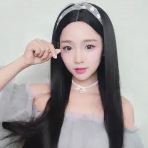 [셀러에이드]긴머리 자연스러운 연출 통가발 생머리 스타일