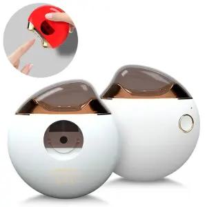 자동 손톱 깎이 화이트 발톱 전동 정리 네일트리머