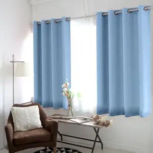 암막커튼 작은창 아일렛 커텐 거실 창문 아이방 한심플 홈인테리어 사계절 침실 난비절약 자외선차단