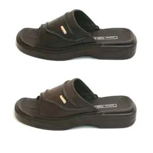 꼬집 남성가죽슬리퍼 사무실지압 2중박음질 거실 발편한실내화 예쁜 홈슬리퍼 학교 층간소음 발편한 실내용