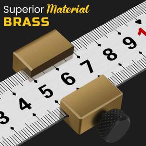 춘추상사 강철 눈금자 포지셔닝 스크라이버 라인 목공 로케이터 블록 마킹 게이지 측정 앵글 도구