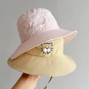 아동 방수 벙거지 챙모자 키즈 유아 어린이 버킷햇 여성모자 남자비니 여성햇 등산 넓은햇 메쉬햇 와이드햇
