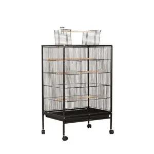 케이지 앵무새 사육장 대형 바퀴달린 새장 날림장