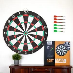 양면 핀 다트세트 던지기 벽걸이 점수판 실내놀이야유회게임 스포츠 집중력 가족보드 보드 단체