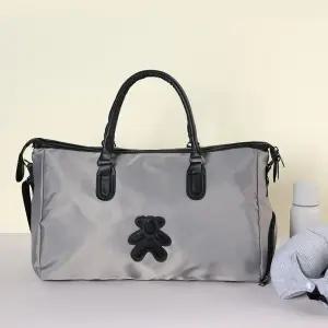 비알 320 여성 보스턴백 여행가방곰돌이패치백 크로스백 트래블백