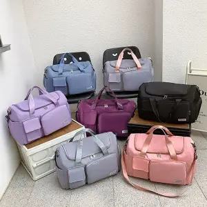 넉넉한 수납 스포츠 헬스 요가 보스턴백백 운동가방 여행용 더플백 캐주얼 수영 신발주머니 크로스백 토트