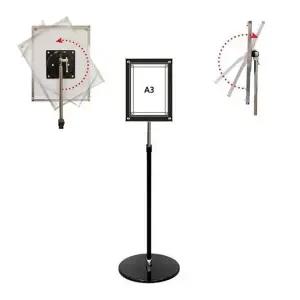 자석 A3 거치대 이동식 POP 스탠드 안내판