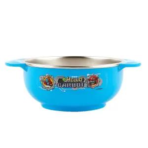 헬로카봇15 논슬립 스텐 대접유아동식기 이식 어린기 어린이 아식기 캐릭터
