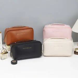 [민메이커] 여행용 화장품 파우치 대용량 메이크업 가방 세면백 대용량 확장형 수납 휴대용 (당일출고)