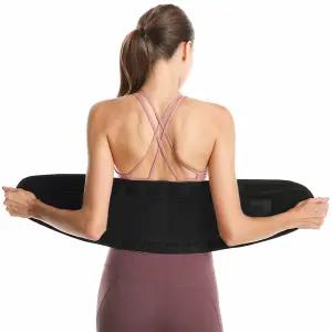 이시아르 헬스 허리 보호대 폭?은 밴드 L 블랙